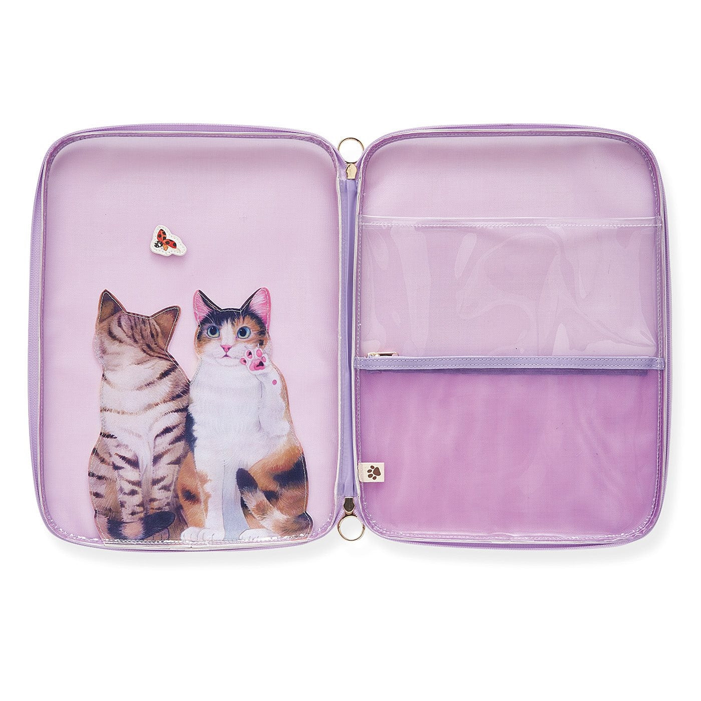 Does your cat enjoy gazing out of the window? - A4 File Pouch