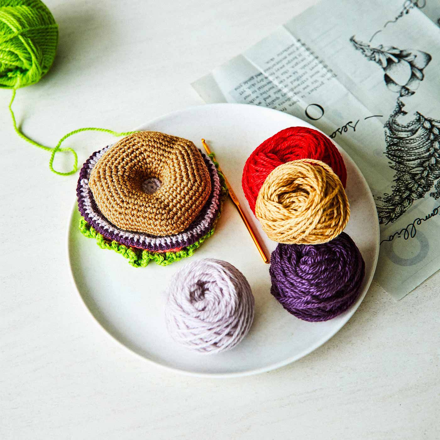 What’s Your Choice for Today’s Brunch? Handmade Crochet Café Menu Pouch