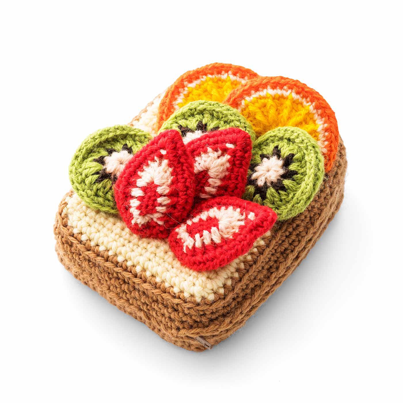 What’s Your Choice for Today’s Brunch? Handmade Crochet Café Menu Pouch