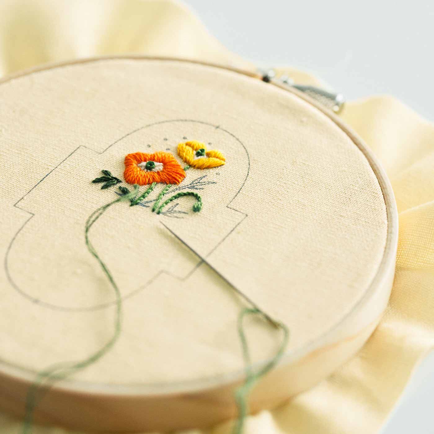 Wear Delicate Flowers Like a Charm: Embroidered Mini Coin Purse Handmade Set