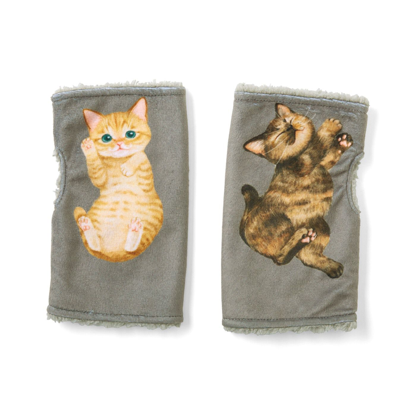 Purr-fect Cat Nap Fingerless Gloves