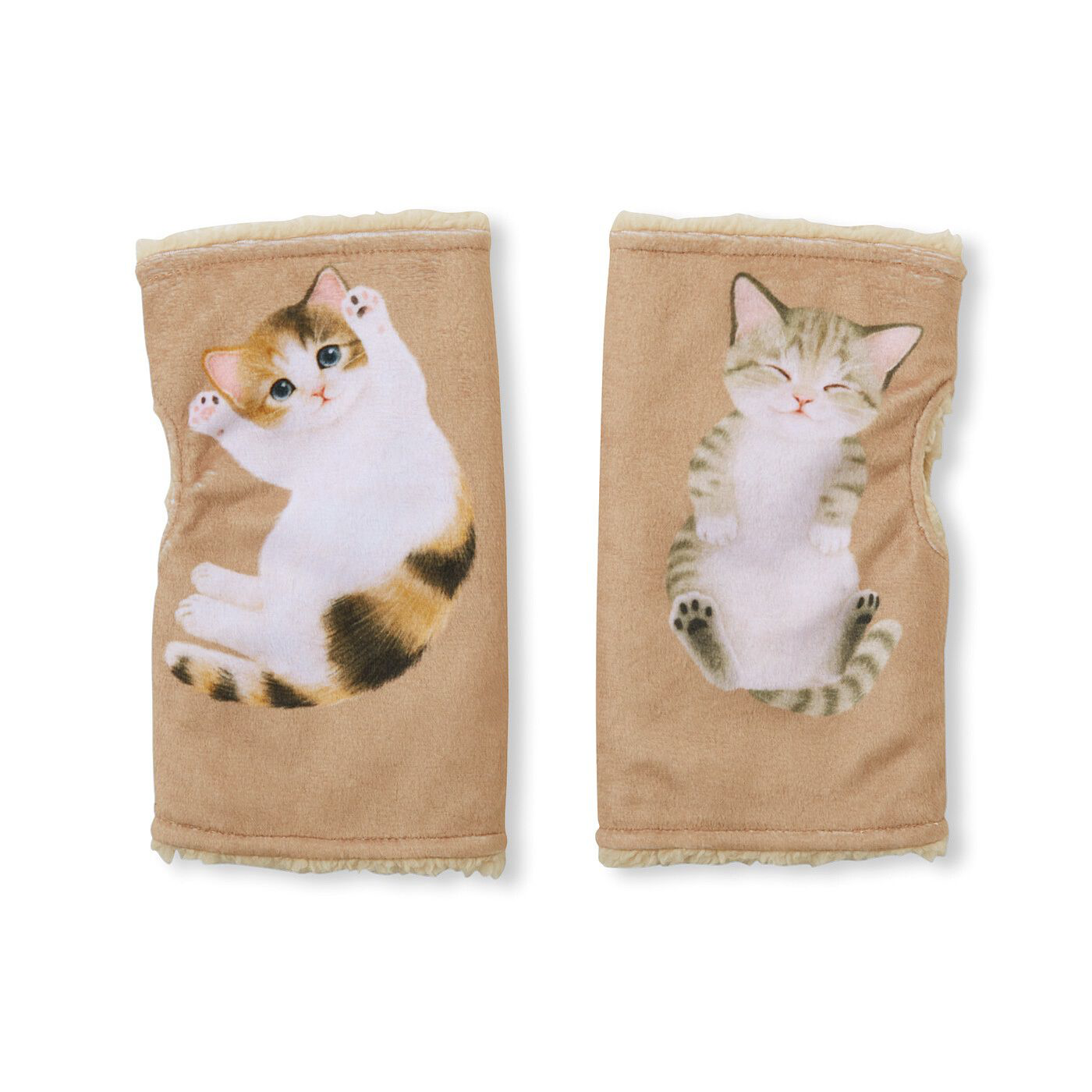 Purr-fect Cat Nap Fingerless Gloves