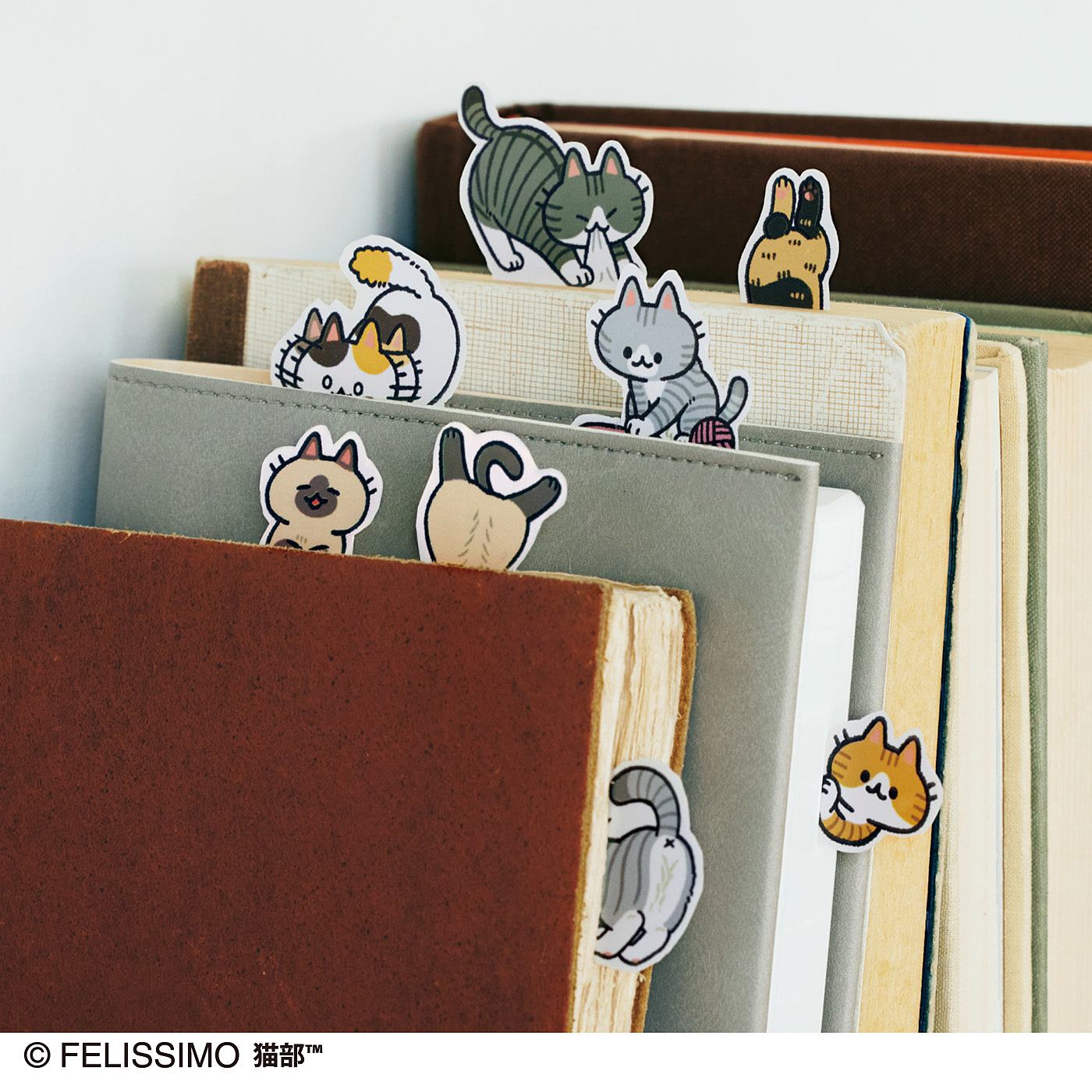 Healing moment! “hide and seak” Cats Stickers！